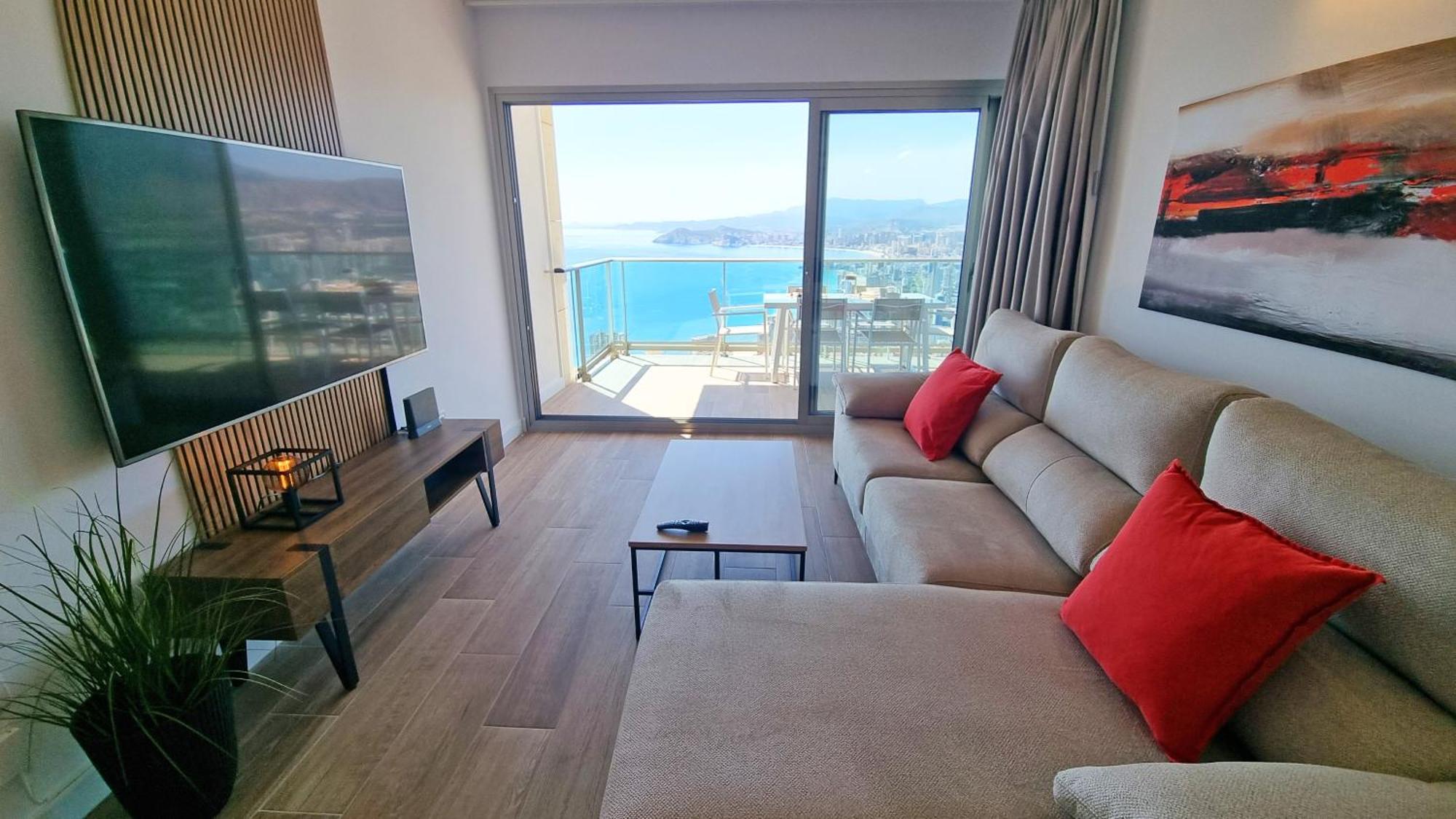 Skyscraper Apartment With Panoramic Views - Floor 38 Benidorm Kültér fotó