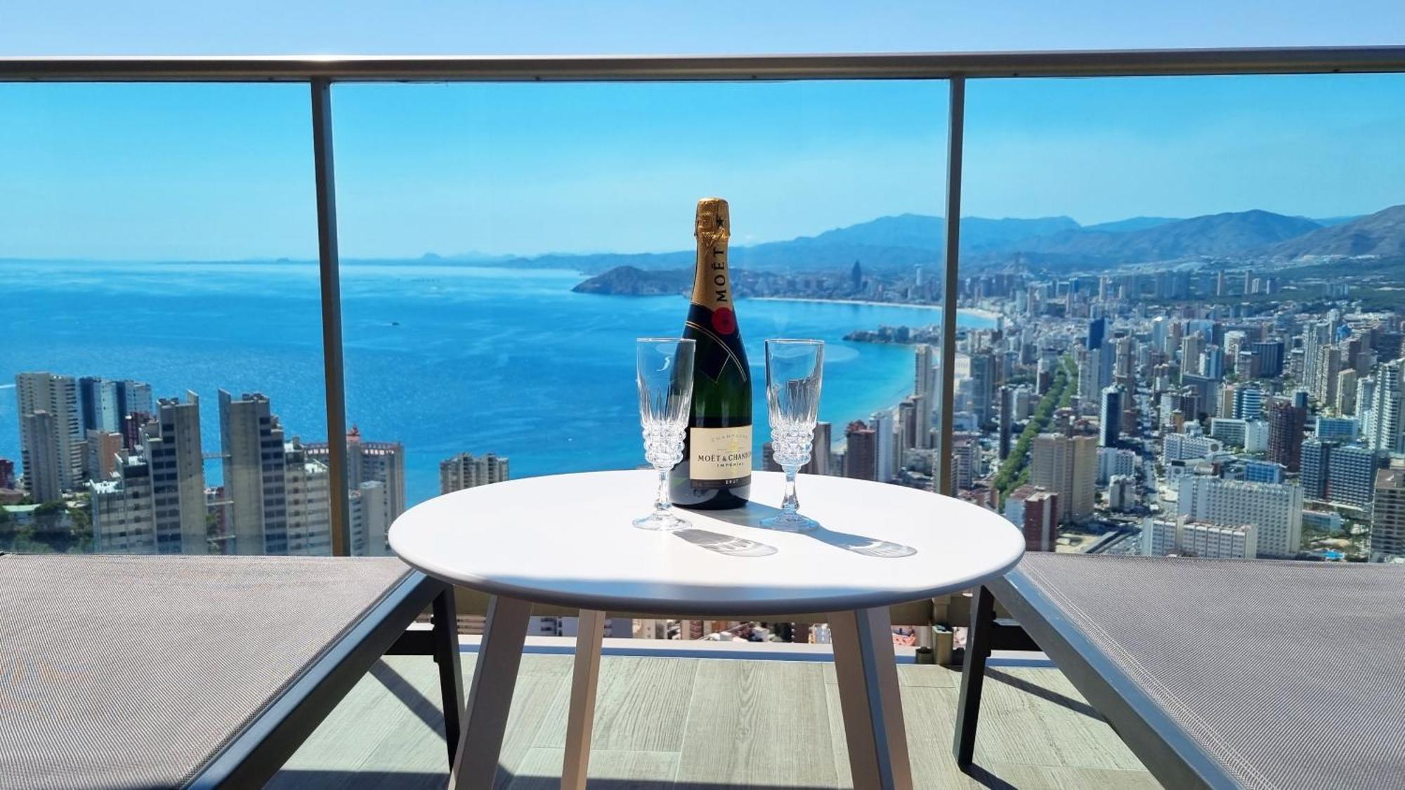 Skyscraper Apartment With Panoramic Views - Floor 38 Benidorm Kültér fotó