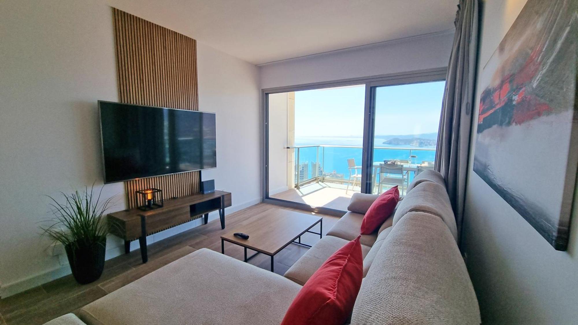 Skyscraper Apartment With Panoramic Views - Floor 38 Benidorm Kültér fotó