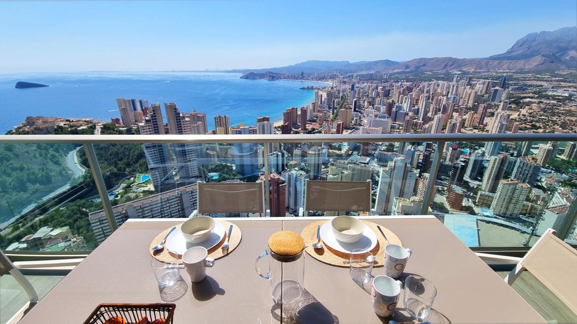 Skyscraper Apartment With Panoramic Views - Floor 38 Benidorm Kültér fotó